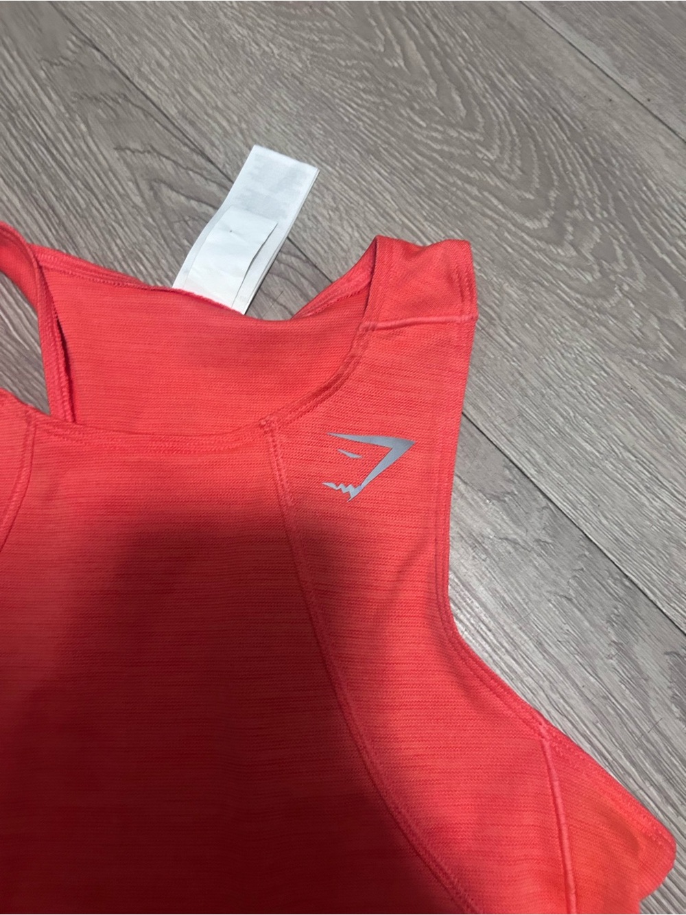 Gymshark Coral Racerback Performance Tank - Picture 2 of 4